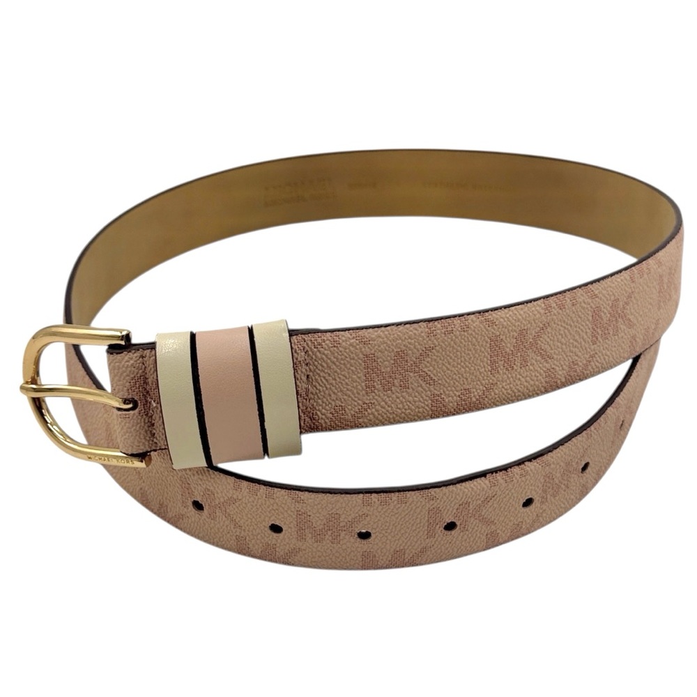 MICHAEL Michael Kors 32MM Logo Belt Size Small